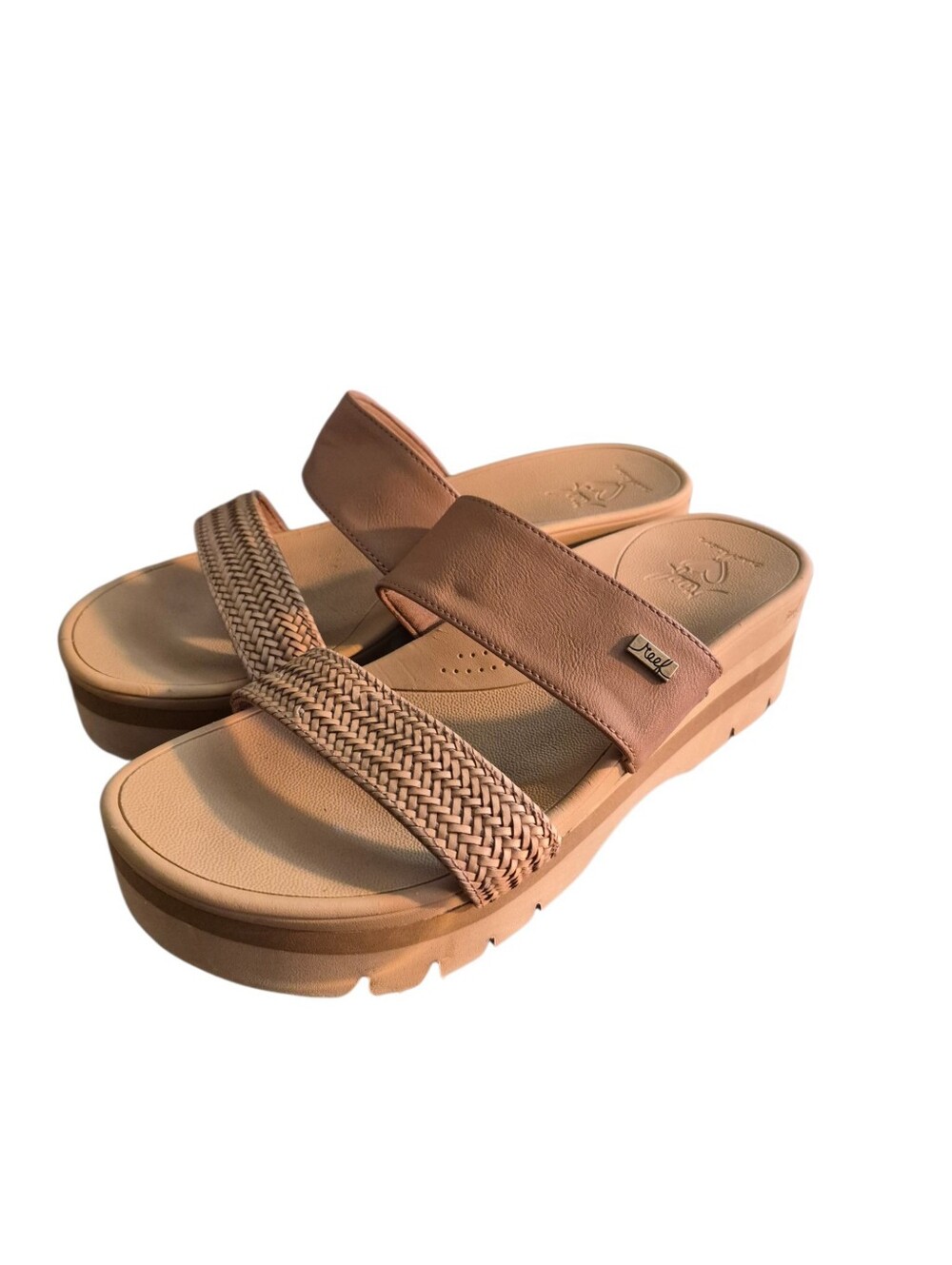 Reef Banded Horizon 2.5 platform sandals- 10. G53